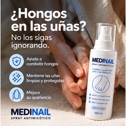 MEDINAIL – Spray para el Cuidado de Uñas Afectadas | 100 ml
