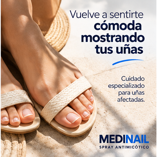 MEDINAIL – Spray para el Cuidado de Uñas Afectadas | 100 ml