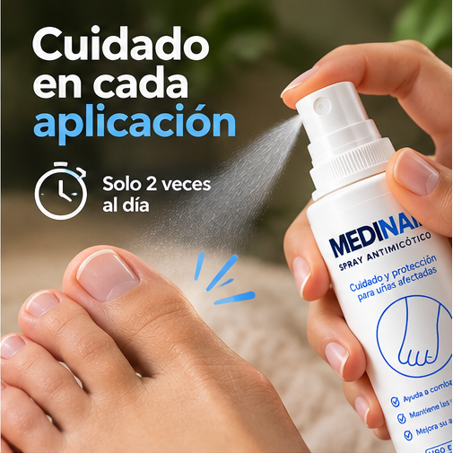 MEDINAIL – Spray para el Cuidado de Uñas Afectadas | 100 ml
