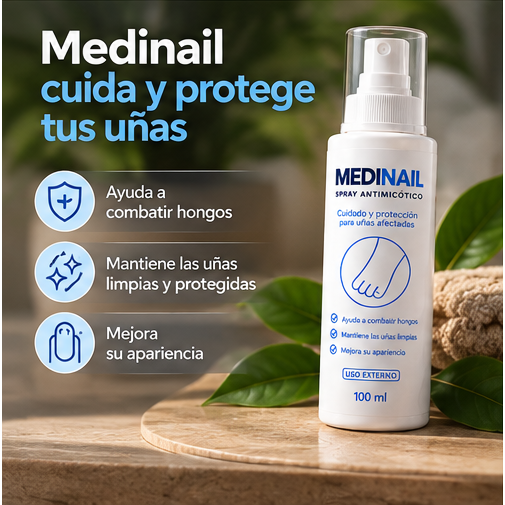 MEDINAIL – Spray para el Cuidado de Uñas Afectadas | 100 ml
